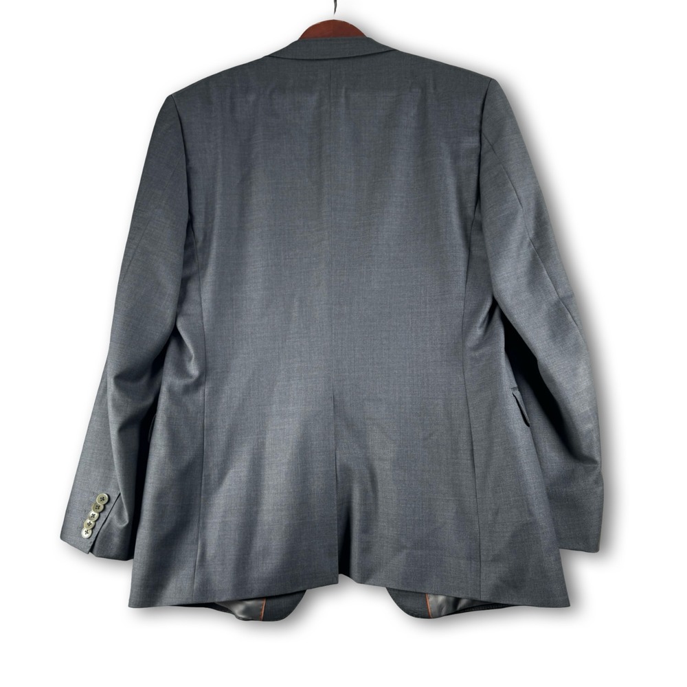 Paul Betenley Mens Roberto Gray Suit Blazer Jacket Sz 40R - Picture 3 of 6